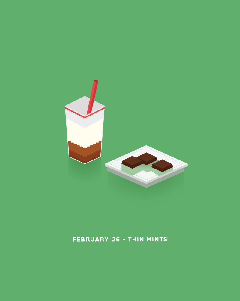 Day 16, February 26: Thin Mints